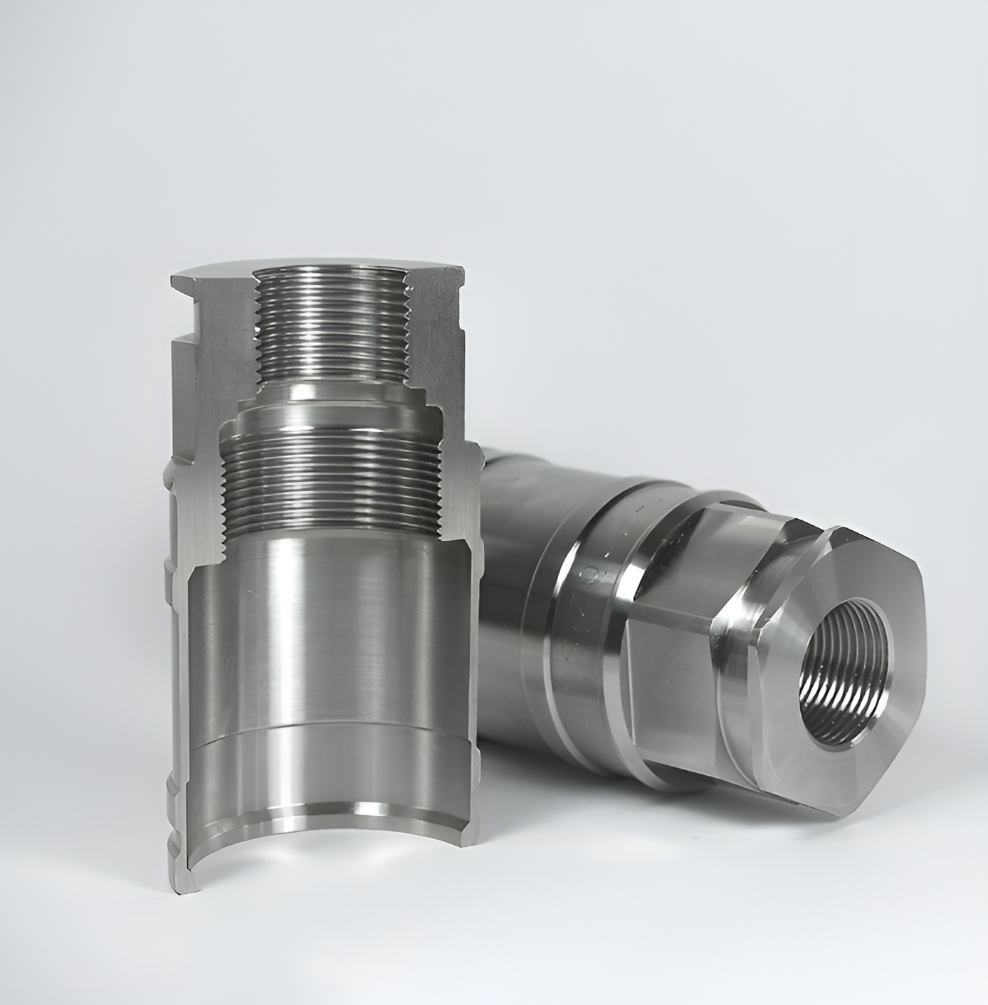 Gehäuse aus Edelstahl 1.4404 – CNC Präzisionsdrehteil von Rommel Präzisionsdrehteile aus Stuttgart Baden Württemberg