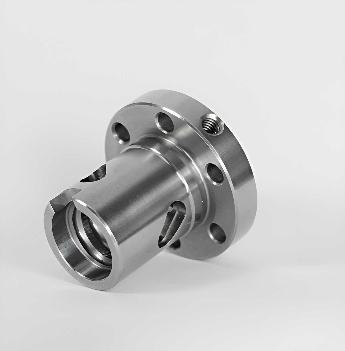 Gewindemutter aus Vergütungsstahl 42CrMoS4V – Rommel Präzisionsdrehteile Stuttgart Baden-Württemberg