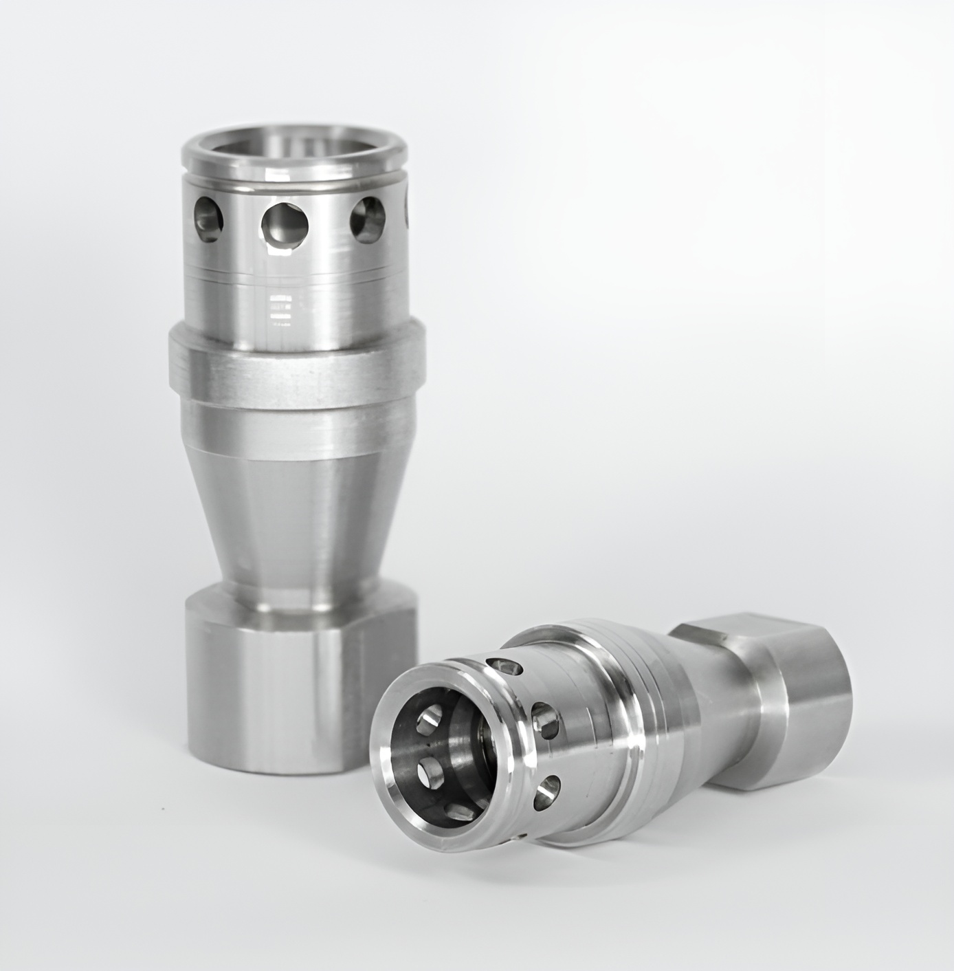 Ventilkörper aus Edelstahl 1.4305 Niro – Rommel Präzisionsdrehteile Stuttgart Baden-Württemberg